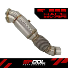 Load image into Gallery viewer, B58 5 Inch Stainless Steel Downpipe Upgrade [Race Downpipes]