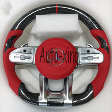 Load image into Gallery viewer, Mercedes-Benz 2020+ AMG Performance Style Customizable Steering Wheel (Fits 2010+ All Models)
