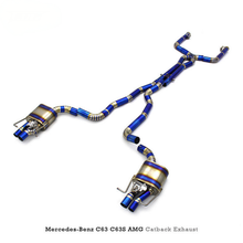 Load image into Gallery viewer, Titanium Catback Exhaust System for Mercedes Benz C63 AMG W205 4.0T