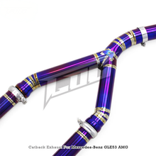 Load image into Gallery viewer, Titanium Catback Exhaust System for Mercedes Benz GLE53 AMG W167 3.0T
