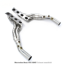 Load image into Gallery viewer, Performance Exhaust Manifold Header for Mercedes Benz C63 AMG W204 6.2L