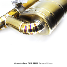 Load image into Gallery viewer, Titanium Valved Catback Exhaust System for Mercedes Benz AMG GT63 GT63S X290