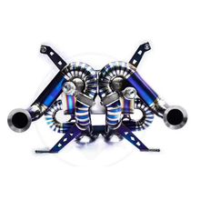 Load image into Gallery viewer, Titanium Performance Catback Exhaust System for Lamborghini Aventador S Roadster 6.5L V12