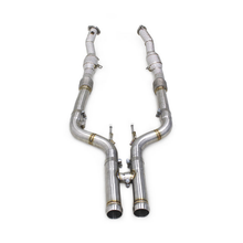 Load image into Gallery viewer, High‑Flow Catted Stainless Steel Downpipe for Mercedes Benz S63 AMG W222 5.5T