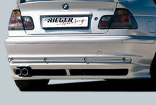 Load image into Gallery viewer, Rieger E46 Sedan Rear Skirt Extension V2