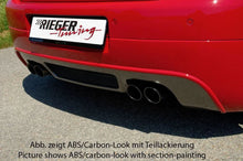 Load image into Gallery viewer, Rieger VW Golf 5 Rear Skirt Extension - Carbon Look