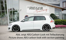 Load image into Gallery viewer, Rieger VW Golf 7 Side Skirts V2