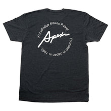 Load image into Gallery viewer, Apexi A'PEXi T-Shirt - Knowledge Makes Power Ring Tee - Grey *Discontinued