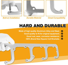 Load image into Gallery viewer, 5.3L LS Square Coil Brackets Valve Cover For D581 D514A D510C 12558693 LSX Swap Truck LS1 LS3 LS2 LQ4 LQ9 LS6 L92 L99 L33 LR4