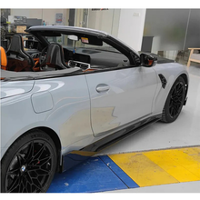 Load image into Gallery viewer, Prepreg Carbon Fiber PT Style Side Skirts for BMW G80 M3 G82 G83 M4