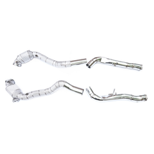 Load image into Gallery viewer, High Flow Catted T304 Stainless Downpipe for Mercedes Benz G500 W463A 4.0T