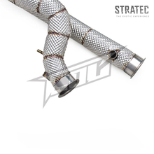 Load image into Gallery viewer, Straight Through Exhaust Downpipe System for Lamborghini Aventador SVJ Ultimae