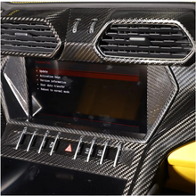 Load image into Gallery viewer, Dry Carbon Fiber Interior Center Screen Trim Cover for Lamborghini Urus