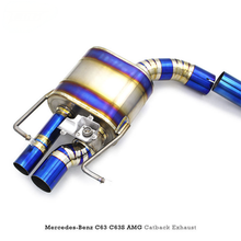 Load image into Gallery viewer, Titanium Catback Exhaust System for Mercedes Benz C63 AMG W205 4.0T