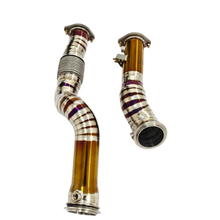 Load image into Gallery viewer, Titanium Performance Catless Downpipe for BMW G87 M2 G80 M3 G82 M4