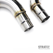 Load image into Gallery viewer, High‑Flow Catted Stainless Steel Downpipe for Jaguar F‑TYPE 3.0T