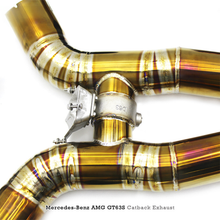 Load image into Gallery viewer, Titanium Valved Catback Exhaust System for Mercedes Benz AMG GT63 GT63S X290