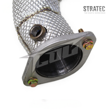 Load image into Gallery viewer, High‑Flow Catted Stainless Steel Downpipe with Heat Shield for Nissan GT‑R R35 3.8TT