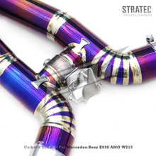 Load image into Gallery viewer, Titanium Valved Catback Exhaust System for Mercedes Benz E63 E63S AMG W213 4.0TT