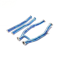 Load image into Gallery viewer, Titanium Valved Catback Exhaust System for Mercedes Benz S63 S63 Coupe C217 5.5T