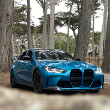 Load image into Gallery viewer, M Performance Style Carbon Fiber Front Lip for BMW G80 M3 G82 M4