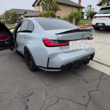 Load image into Gallery viewer, Single Mid Pipe Exhaust for BMW G80 M3 G82 G83 M4