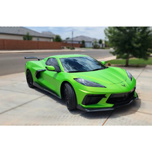 Load image into Gallery viewer, V Style Carbon Fiber Front Lip for Chevrolet Corvette C8