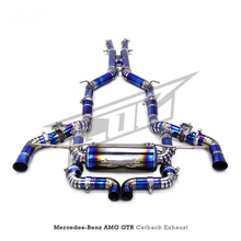 Load image into Gallery viewer, Titanium Valved Catback Exhaust System for Mercedes Benz AMG GT R C190 4.0T