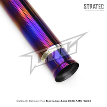 Load image into Gallery viewer, Titanium Valved Catback Exhaust System for Mercedes Benz E63 E63S AMG W213 4.0TT
