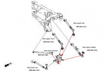 Load image into Gallery viewer, Megan Racing Rear Toe Control Arm for RX8 2004 to 2011 MX5 Miata 2006 to 2012 MRS-MZ-1470