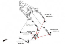 Load image into Gallery viewer, Megan Racing Rear Traction Rod for Mazda RX-8 2004-2012 / MX-5 2006-2015 - MRS-MZ-1480