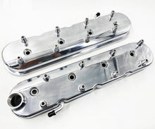 Load image into Gallery viewer, LS Cast Aluminum Tall Valve Covers for LS1 LS2 LS3 LS6 5.3 6.0 Polished