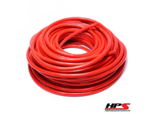Load image into Gallery viewer, HPS High Temp 3/8"ID (9.5mm) Reinforced Silicone Heater Hose Red -50 Feet