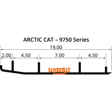 Load image into Gallery viewer, Woody's Ace Flat-Top Carbide Runners - 6" | AA6-9750