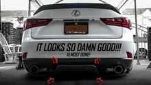 Load image into Gallery viewer, Lexus Gen 1 IS Altessa MaxStyle Rear Diffuser (1998 - 2005)