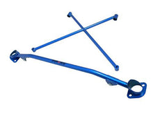Load image into Gallery viewer, Megan Racing Race Spec Strut Tower Bars for Honda S2000 2000-2009 Blue Aluminum One Piece X Brace