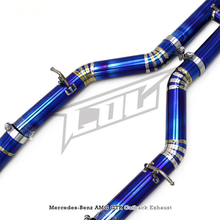 Load image into Gallery viewer, Titanium Valved Catback Exhaust System for Mercedes Benz AMG GT R C190 4.0T