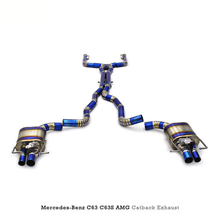 Load image into Gallery viewer, Titanium Catback Exhaust System for Mercedes Benz C63 AMG W205 4.0T