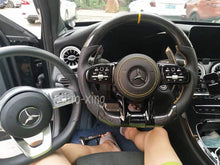 Load image into Gallery viewer, Mercedes-Benz 2020+ AMG Performance Style Customizable Steering Wheel (Fits 2010+ All Models)