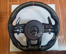 Load image into Gallery viewer, Mercedes-Benz 2020+ AMG Performance Style Customizable Steering Wheel (Fits 2010+ All Models)