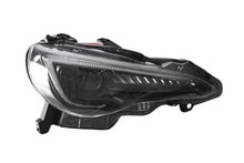 Load image into Gallery viewer, Scion FR-S Subaru BRZ Toyota GT86 1st Gen (ZN6/ZC6) Black Dual Beam Projector Headlights (2012-2021)