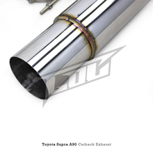 Load image into Gallery viewer, T304 Stainless Catback Exhaust System for Toyota Supra A90 3.0T