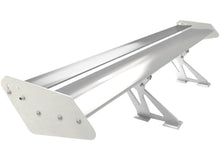 Load image into Gallery viewer, Megan Racing Aluminum GT Spoiler Silver &amp; Black - MR-AS-GT56