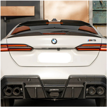 Load image into Gallery viewer, Pre-Preg Carbon Fiber SQ Style Rear Roof Spoiler for BMW G60 5 Series G90 M5
