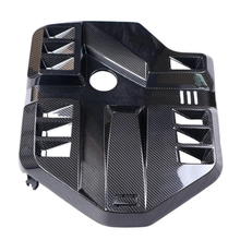 Load image into Gallery viewer, Carbon Fiber Engine Cover (Big Size Replacement) for BMW G87 M2 G80 G81 M3 G82 G83 M4