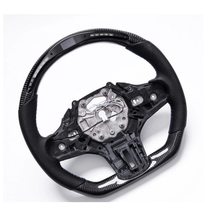 Load image into Gallery viewer, Carbon Fiber Steering Wheel w/ LED Display (Heated) for BMW G20 G80 G82 G83 3 Series M3 M4