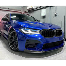 Load image into Gallery viewer, Carbon Fiber CS Style Front Lip for BMW F90 M5 LCI