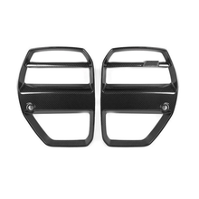 Load image into Gallery viewer, VR Style Carbon Fiber Front Grille Replacement Set for BMW G80 M3 G82 G83 M4