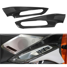 Load image into Gallery viewer, Dry Carbon Fiber Interior Door Bow Cover Trim for Chevrolet Corvette C8
