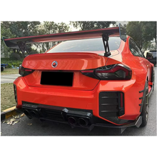 Load image into Gallery viewer, Prepreg Carbon Fiber Wing w/ LED for BMW G80 M3 G82 M4 G87 M2